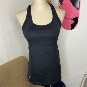 Athleta black workout top size S